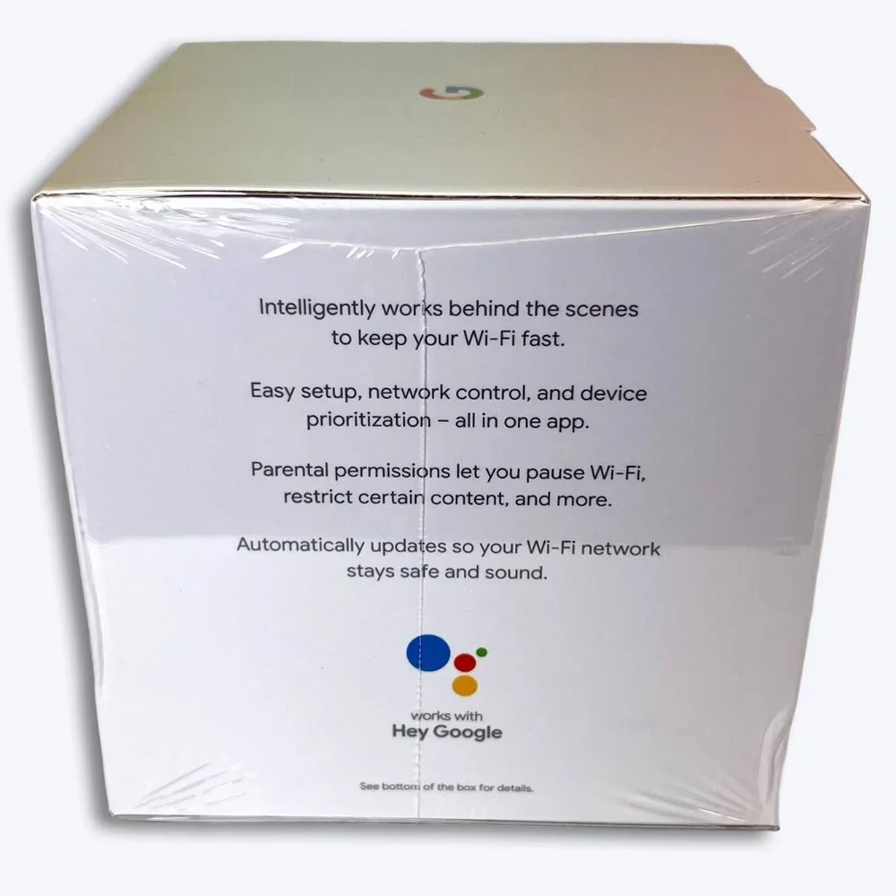 Google WiFi Point AC1200 2.4 GHz Router GA02430-US Wi-Fi Snow White Sealed NEW